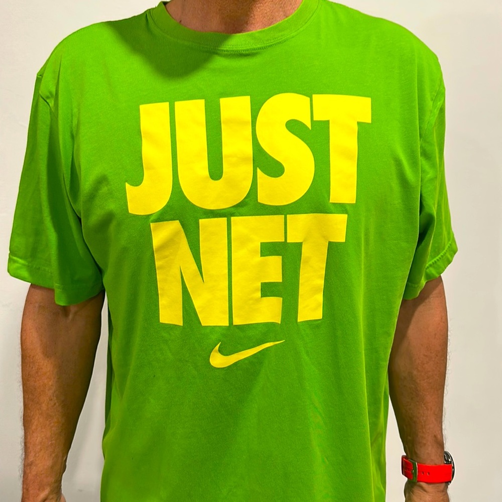 Nike Shirt Mens XL Green Athletic Just Net Dyi-Fit
Size: US XL